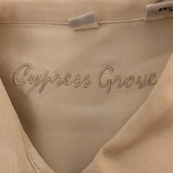 100% Silk Nordstrom Cypress Grove Tailored Blouse - Picture 3 of 4